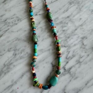 Mixed bead necklace